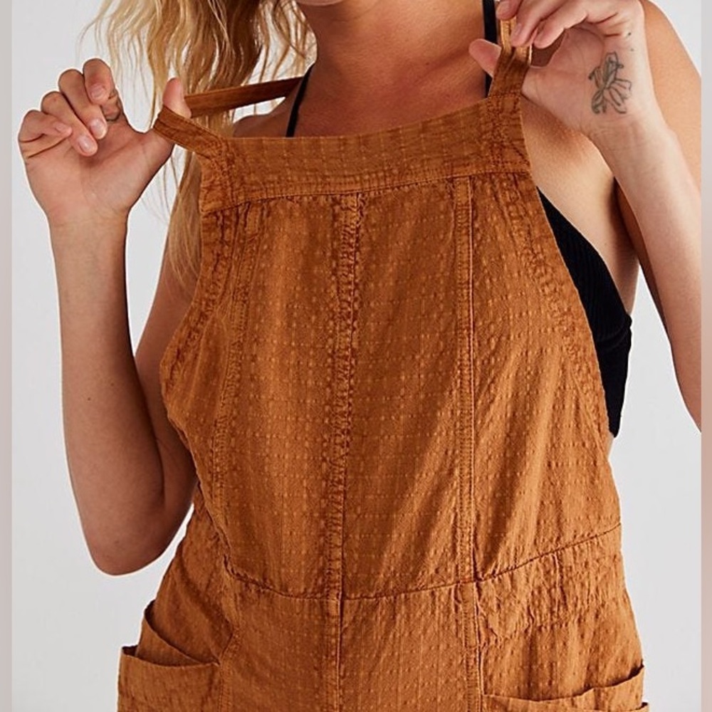 New With Tags Free People Savannah Overalls